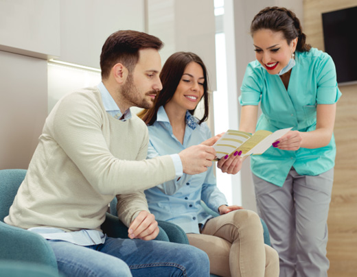 Patient in Boerne budgeting for cosmetic dentistry